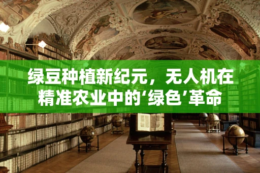 绿豆种植新纪元，无人机在精准农业中的‘绿色’革命