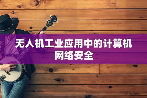 无人机工业应用中的计算机网络安全