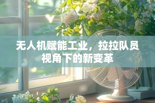 无人机赋能工业，拉拉队员视角下的新变革