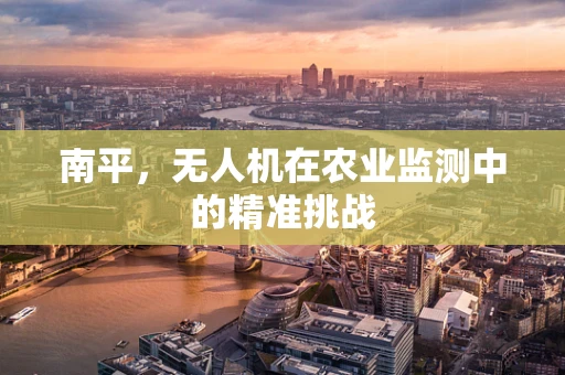 南平，无人机在农业监测中的精准挑战