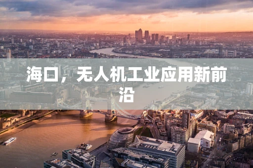 海口，无人机工业应用新前沿
