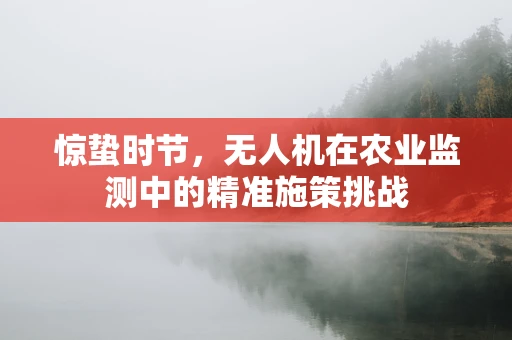 惊蛰时节，无人机在农业监测中的精准施策挑战
