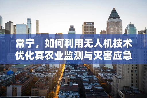 常宁，如何利用无人机技术优化其农业监测与灾害应急响应？
