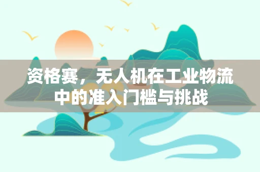 资格赛，无人机在工业物流中的准入门槛与挑战