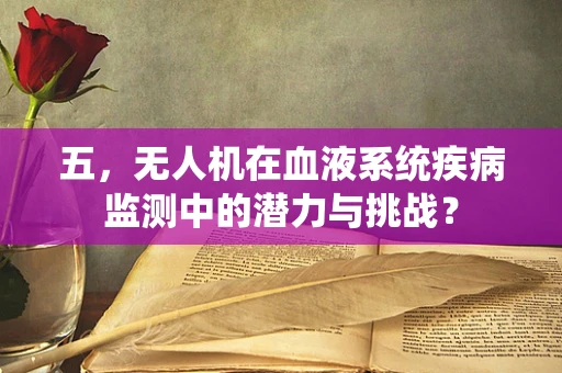 五，无人机在血液系统疾病监测中的潜力与挑战？