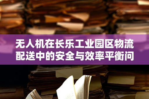 无人机在长乐工业园区物流配送中的安全与效率平衡问题