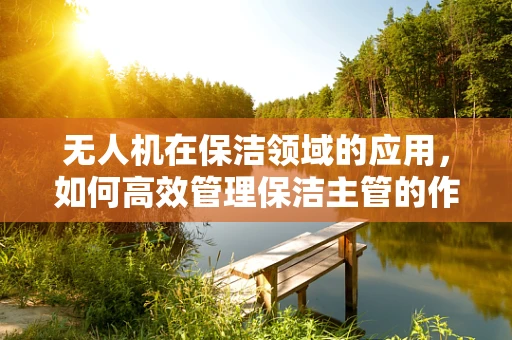 无人机在保洁领域的应用，如何高效管理保洁主管的作业效率？