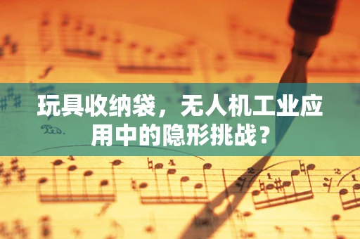 玩具收纳袋，无人机工业应用中的隐形挑战？