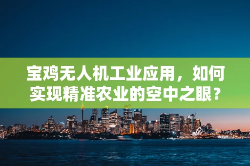 宝鸡无人机工业应用，如何实现精准农业的空中之眼？