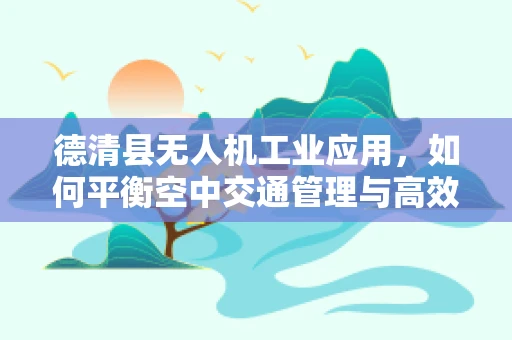 德清县无人机工业应用，如何平衡空中交通管理与高效作业？
