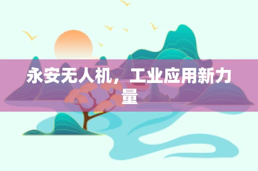 永安无人机，工业应用新力量