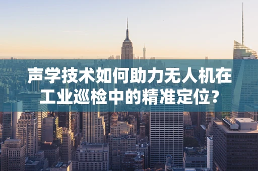 声学技术如何助力无人机在工业巡检中的精准定位？