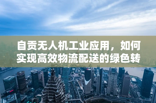 自贡无人机工业应用，如何实现高效物流配送的绿色转型？