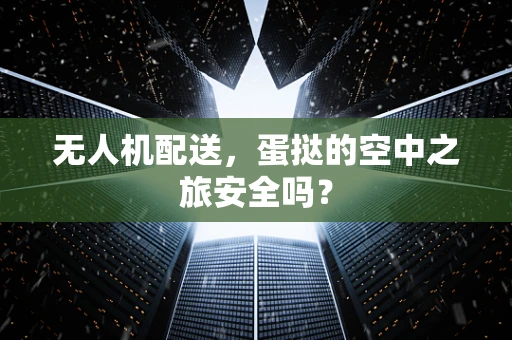 无人机配送，蛋挞的空中之旅安全吗？