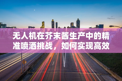无人机在芥末酱生产中的精准喷洒挑战，如何实现高效、均匀的芥末酱喷洒？