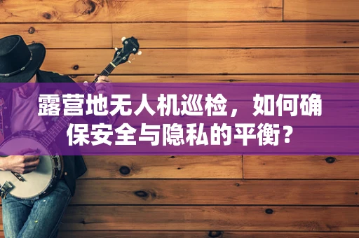 露营地无人机巡检，如何确保安全与隐私的平衡？