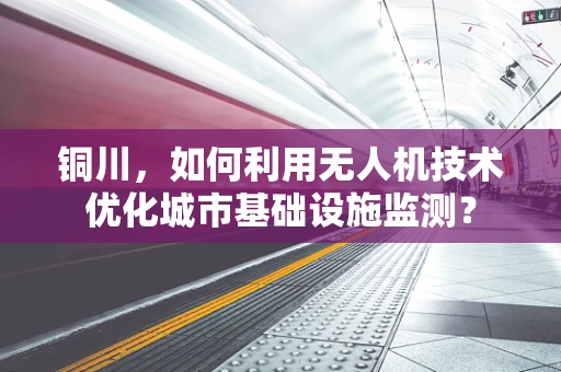 铜川，如何利用无人机技术优化城市基础设施监测？