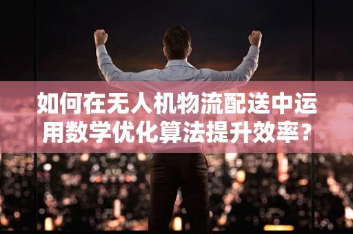 如何在无人机物流配送中运用数学优化算法提升效率？