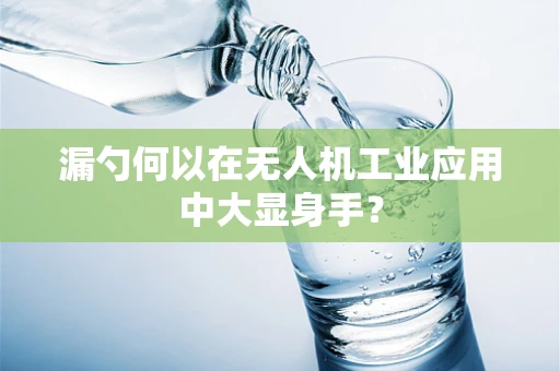 漏勺何以在无人机工业应用中大显身手？