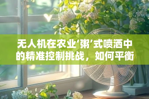无人机在农业‘粥’式喷洒中的精准控制挑战，如何平衡效率与均匀性？