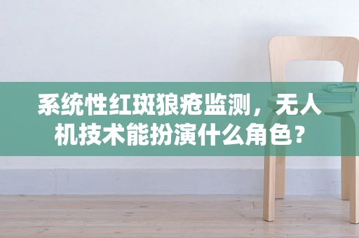 系统性红斑狼疮监测，无人机技术能扮演什么角色？