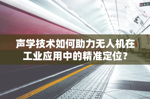 声学技术如何助力无人机在工业应用中的精准定位？