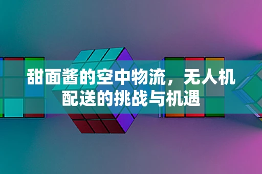 甜面酱的空中物流，无人机配送的挑战与机遇