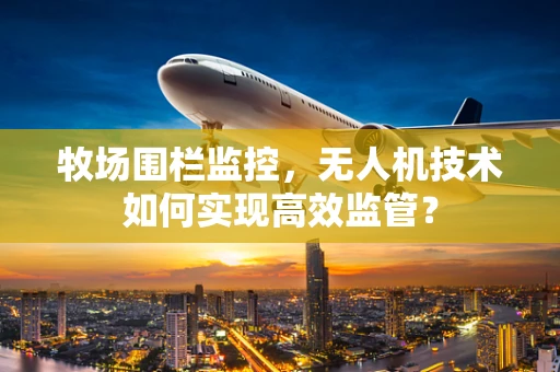牧场围栏监控，无人机技术如何实现高效监管？