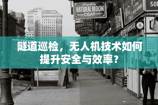 隧道巡检，无人机技术如何提升安全与效率？
