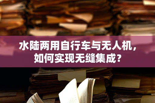 水陆两用自行车与无人机，如何实现无缝集成？