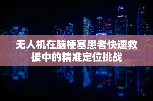 无人机在脑梗塞患者快速救援中的精准定位挑战