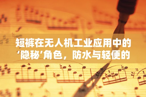 短裤在无人机工业应用中的‘隐秘’角色，防水与轻便的双重挑战