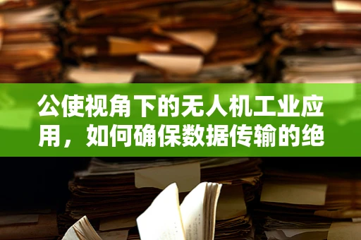 公使视角下的无人机工业应用，如何确保数据传输的绝对安全？