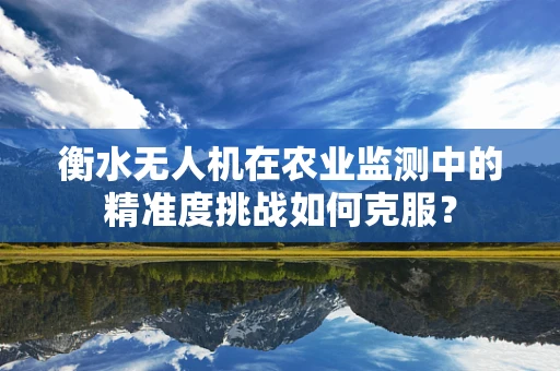衡水无人机在农业监测中的精准度挑战如何克服？