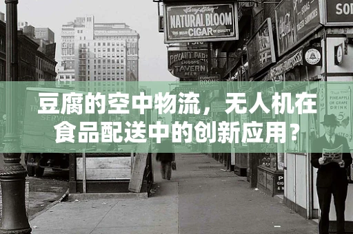 豆腐的空中物流，无人机在食品配送中的创新应用？