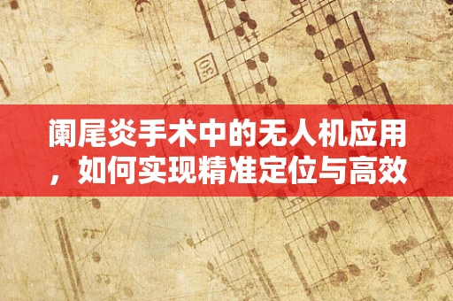 阑尾炎手术中的无人机应用，如何实现精准定位与高效救援？