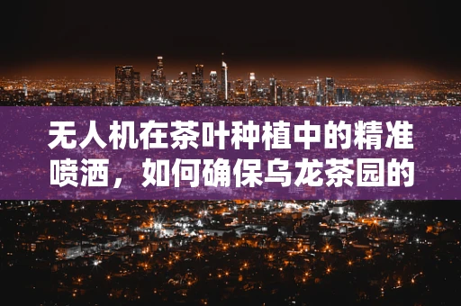 无人机在茶叶种植中的精准喷洒，如何确保乌龙茶园的均匀灌溉？