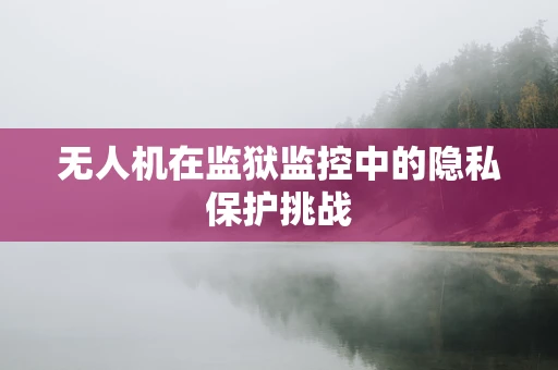 无人机在监狱监控中的隐私保护挑战