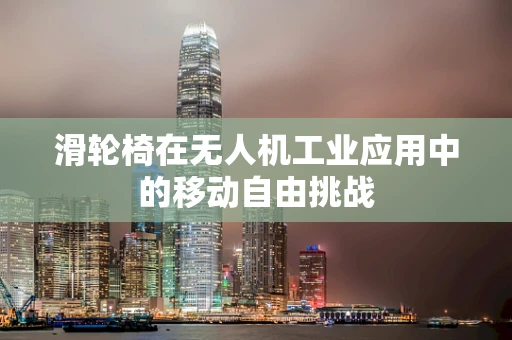 滑轮椅在无人机工业应用中的移动自由挑战
