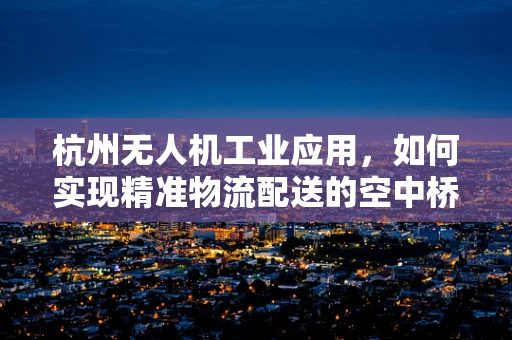 杭州无人机工业应用，如何实现精准物流配送的空中桥梁？
