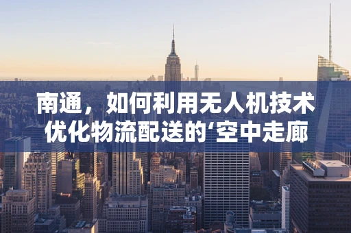 南通，如何利用无人机技术优化物流配送的‘空中走廊’？