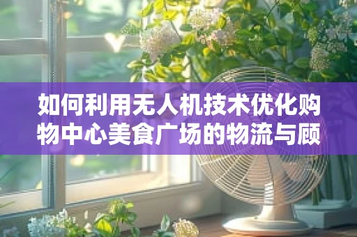 如何利用无人机技术优化购物中心美食广场的物流与顾客体验？