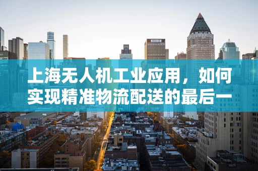 上海无人机工业应用，如何实现精准物流配送的最后一公里？