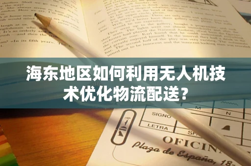 海东地区如何利用无人机技术优化物流配送？