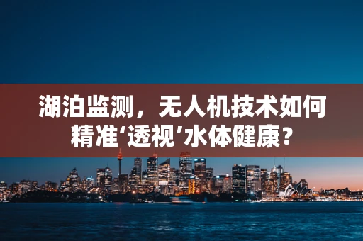 湖泊监测，无人机技术如何精准‘透视’水体健康？