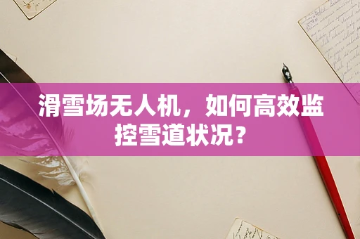 滑雪场无人机，如何高效监控雪道状况？