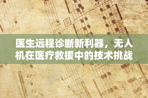 医生远程诊断新利器，无人机在医疗救援中的技术挑战与解决方案？