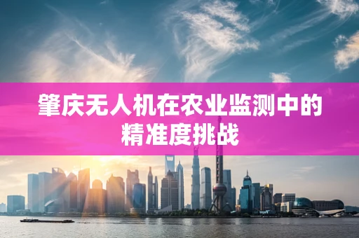 肇庆无人机在农业监测中的精准度挑战