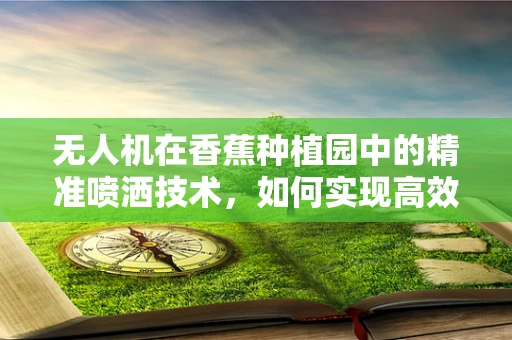 无人机在香蕉种植园中的精准喷洒技术，如何实现高效且环保的农药施用？