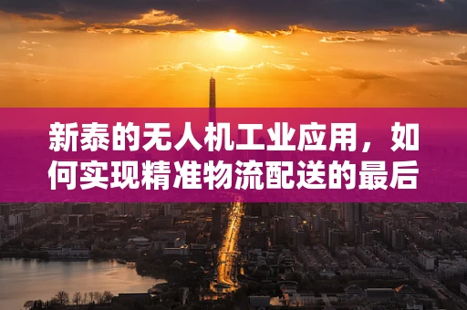 新泰的无人机工业应用，如何实现精准物流配送的最后一公里？